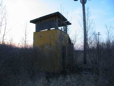 Motor City Dragway - Tower Photo From Water Winter Wonderland